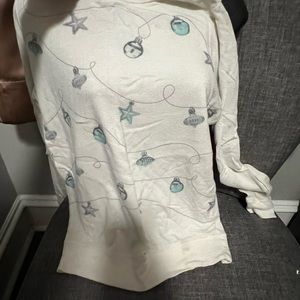 Christmas cream long sleeve